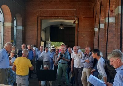 Chivasso, 35 ingneri olandesi in visita all’edificio di presa del Canale Cavour