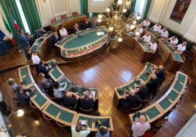 Biella, la Commissione nazionale Alpini ospite in Comune per valutare l’Adunata del 2024