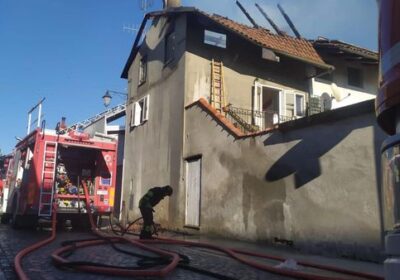 Saluggia, incendio in un’abitazione con un ustionato trasportato al CTO con elisoccorso