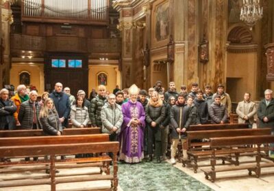 Castelrosso, inaugurati i nuovi laboratori alla Casa di Carità con la benedizione di monsignor Cerrato Vescovo di Ivrea