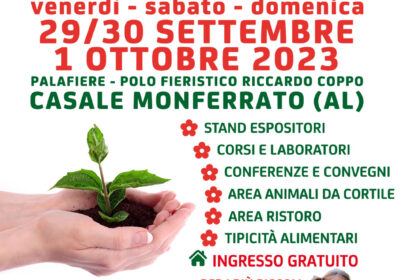 Monferrato Green Farm, dal 29 settembre al 1 ottobre tre giorni dedicati a verde e agricoltura
