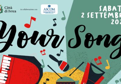 Ivrea, al via la prima edizione dell’evento musicale “Your song” per bambini e ragazzi