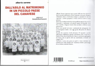 Pont Canavese, Alberto Serena presenta il suo libro ‘Dall’asilo al matrimonio in un piccolo paese del Canavese’