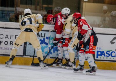 Hockey ghiaccio, nuova vittoria di Ares Sport a Torre Pellice