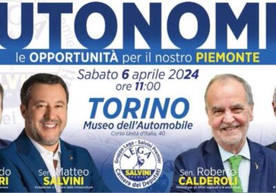 Torino, la Lega e l’autonomia differenziata: una delegazione anche da Biella