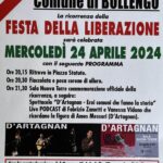 Bollengo, per il 25 aprile fiaccolata e live podcast
