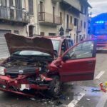 Borgosesia, incidente stradale sulla provinciale 8