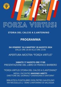 Forza Virtus, la storia del calcio a Sant’Antonino di Saluggia