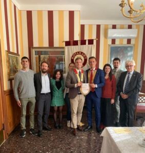 Carisio, il rappresentante distrettuale  in visita al Rotaract Club Sant’Andrea