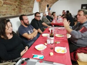 Valcerrina, cena della Curmà all’Oratorio di Gabiano