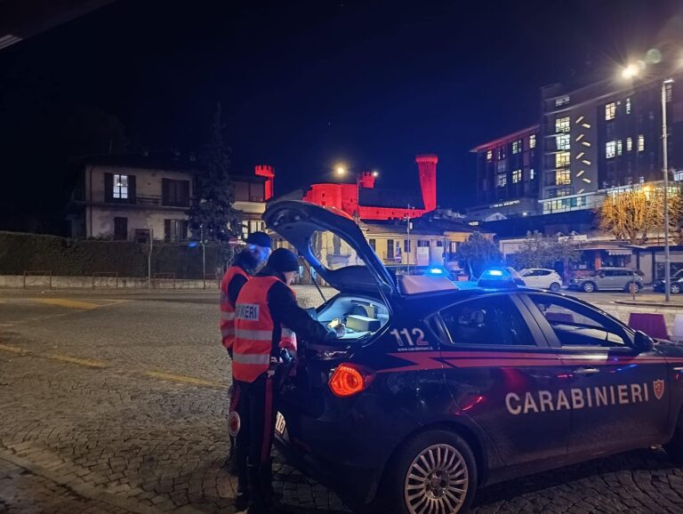 Carabinieri di Ivrea e Chivasso in azione per contrastare le stragi del sabato sera