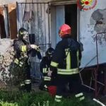 Trino, principio di incendio a Robella