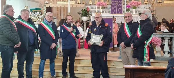 Valcerrina, festa degli Aib della Provincia di Alessandria e doppio riconoscimento per Balocco