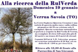 Verrua Savoia, domenica 19 la camminata alla Ricerca del Rul Verda