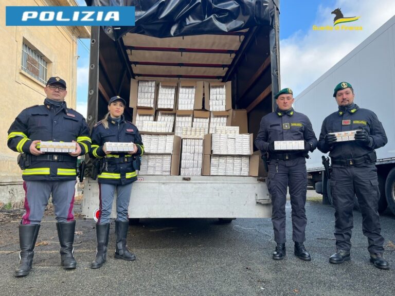 Polstrada e Fiamme Gialle di Torino sequestrano un carico di ‘bionde’