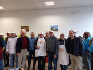 Burolo, doppio tutto esaurito con fagioli grassi e polenta e merluzzo