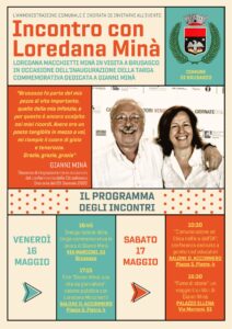 Brusasco, incontro con Loredana Minà