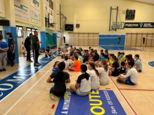 Nole, in tanti per giocare a badminton e pickleball