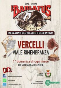 Vercelli, doppio appuntamento con il gusto e l’antiquariato