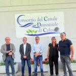 Caluso, sopralluogo al Canale Demaniale dell’assessore Vignale e del consigliere Bartoli