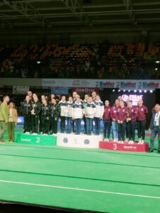 Vercelli, la Libertas Ginnastica è campione d’Italia femminile
