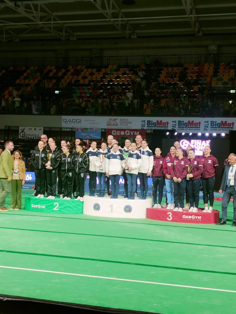Vercelli, la Libertas Ginnastica è campione d’Italia femminile