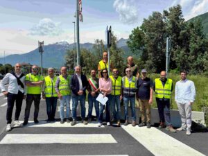 Villar Focchiardo, Completata la rotatoria tra la Provinciale 24 e la Statale 25