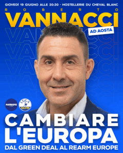 Aosta, il 19 arriva  Vannacci europarlamentare e generale