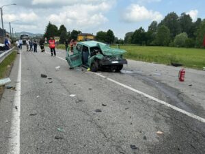 Mombello Monferrato, incidente multiplo sulla provinciale 590 della Valcerrina
