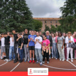 Vercelli, il sindaco Roberto Scheda al liceo scientifico Avogadro per le borse di studio