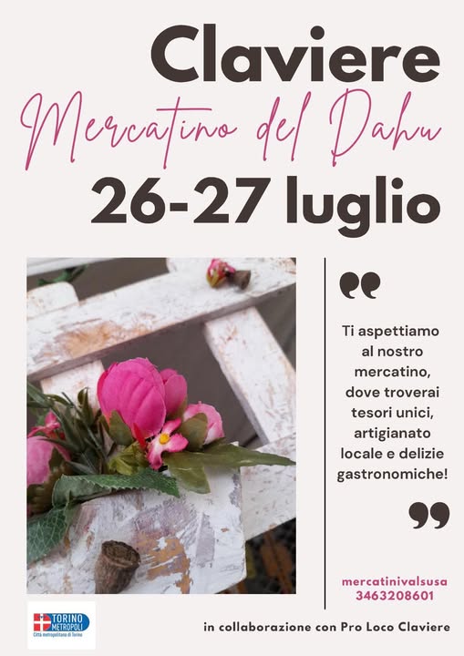 Claviere, in arrivo il Mercatino del Dahu