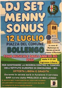 Bollengo, concerto in piazza per sostenere la ricerca sul cancro