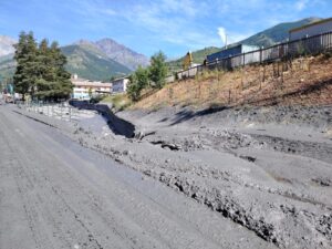 Bardonecchia, sopralluogo di Protezione Civile e Regione per il nubifragio