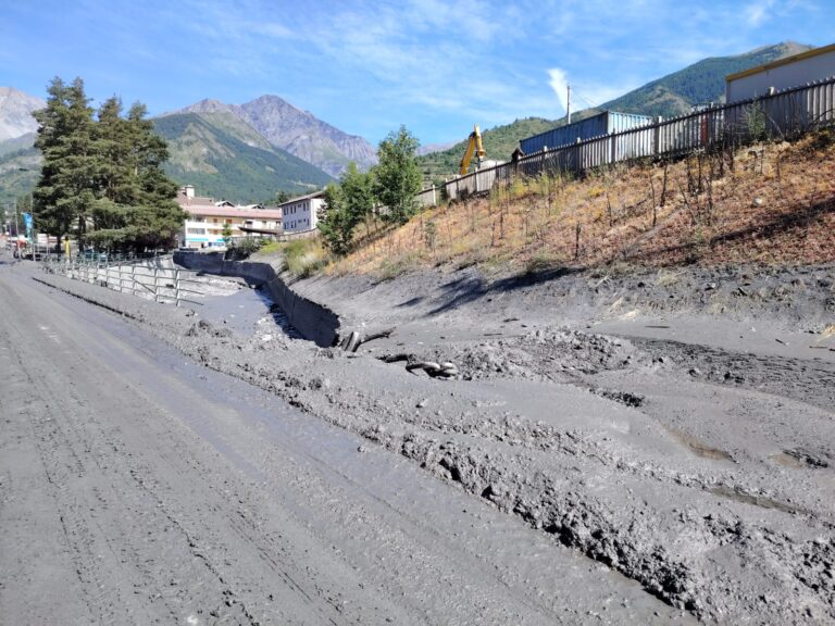 Bardonecchia, sopralluogo di Protezione Civile e Regione per il nubifragio