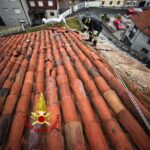 Continua la messa in sicurezza a Moncrivello, Vigili del Fuoco