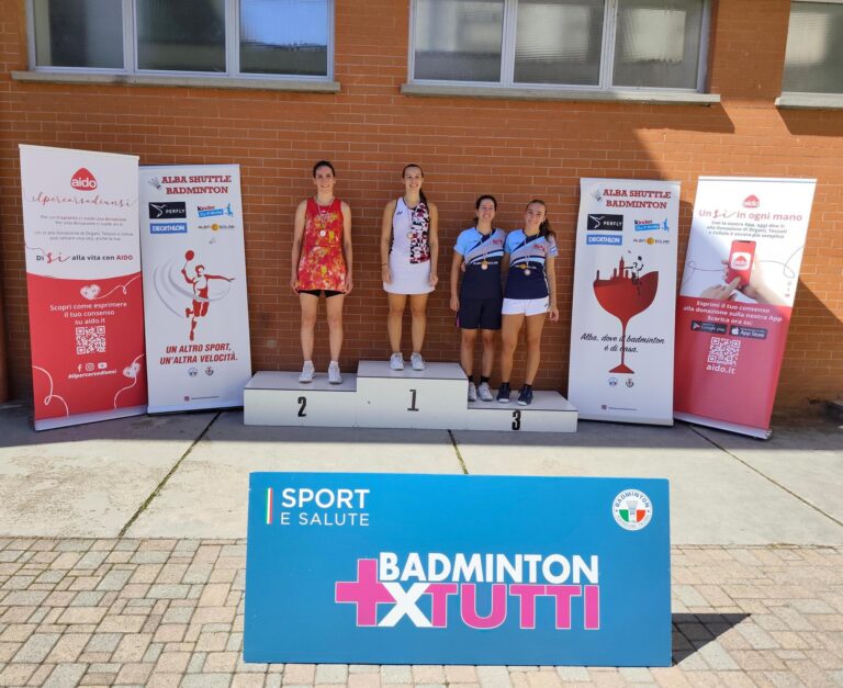 Badminton, Lidia Rainero sul podio al Grand Prix di Alba
