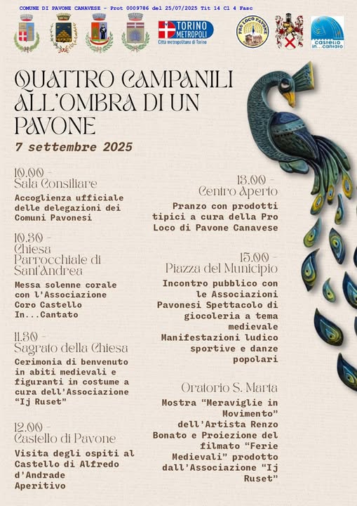 Pavone Canavese accoglie i ‘gemelli’