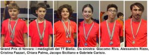Tennistavolo Biella, lanieri impegnati nel Grand Prix giovanile e in campionato
