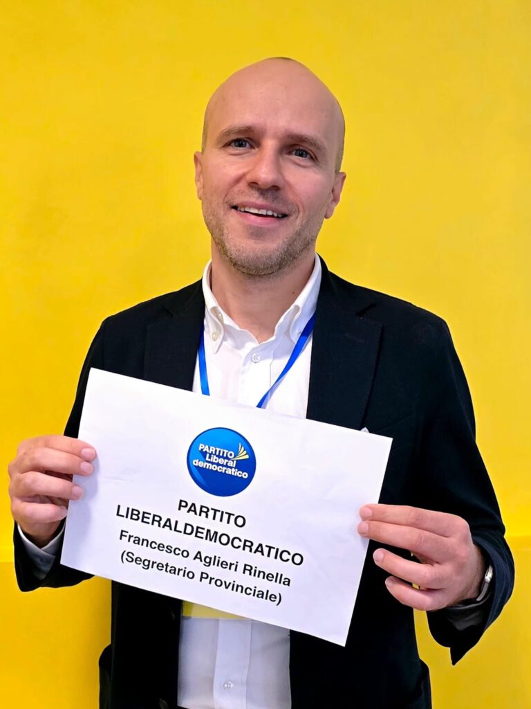 Francesco Aglieri Rinella alla guida del Partito Liberaldemocratico di Torino e provincia