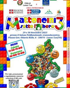 Lanzo, ‘Mattoncini sotto l’albero’