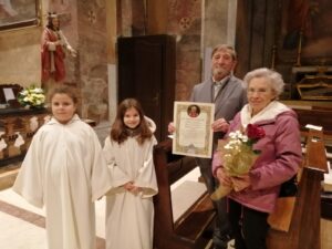 Gabiano, le nozze d’oro di Teresina e Paolo