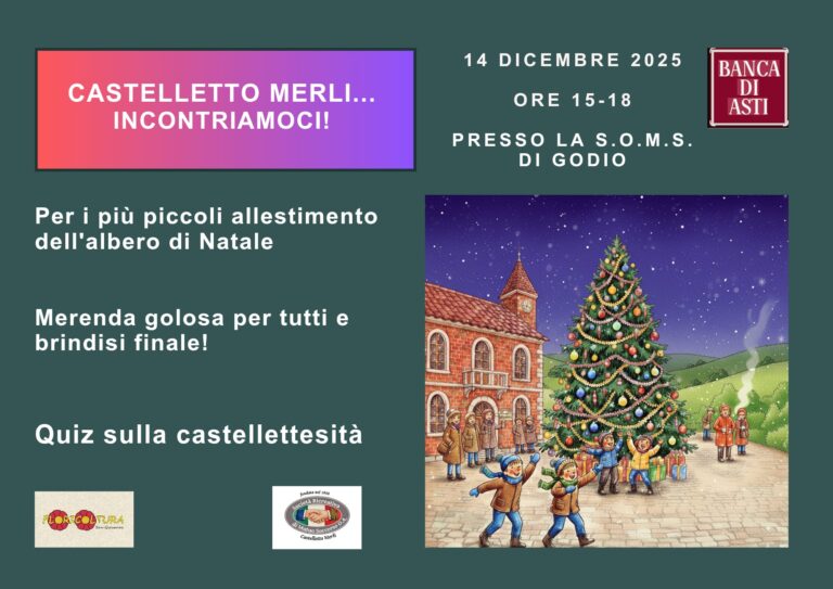 Castelletto Merli … incontriamoci