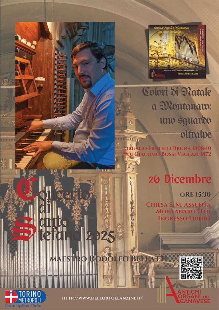 Montanaro, i Colori di Natale nel concerto di Santo Stefano