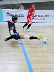 Calcio a 5 C2, intervista a Davide Pasca muro del Novara