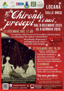 Locana, la magia dei presepe a Chironio in Valle Orco