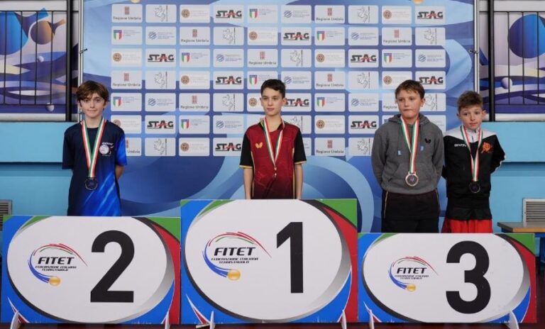 Tennistavolo Biella, marcia trionfale della giovanile a Terni