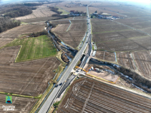 Villanova Biellese, by-pass provvisorio sul torrente Ottina