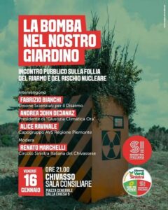 Chivasso , ‘La bomba nel nostro giardino’