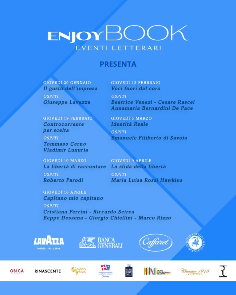 Enjoy Book accende Torino