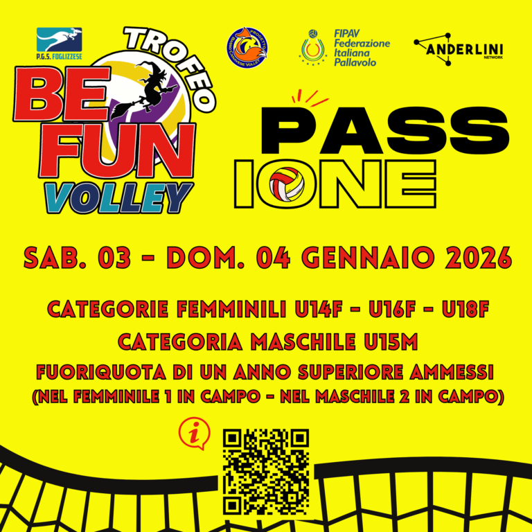 Basso Canavese, nel fine settimana il trofeo Be Fun Volley